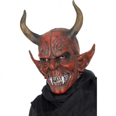 Teufels Maske mit Hörnern