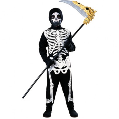 Skeleton Geisterkostüm für Kinder