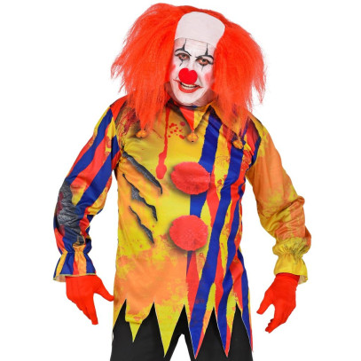 Buntes Horror Clown Shirt für Herren