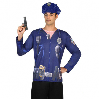 Polizei Shirt für Herren