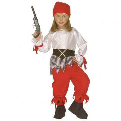 Pirate Girl Pirten Kostüm für Mädchen