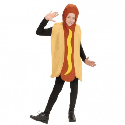 Lustiges Hotdog Kostüm für Kinder