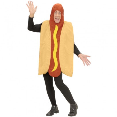 Lustiges Hotdog Kostüm für Erwachsense