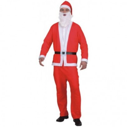 Weihnachtsmann Kostüm-Set 5-teilig
