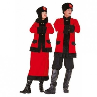 Russische Kosakin Kostüm für Damen