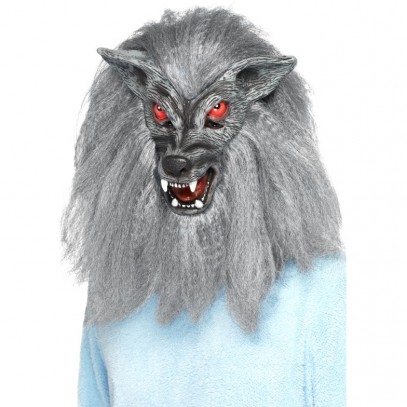 Crazy Werwolf Vollkopfmaske
