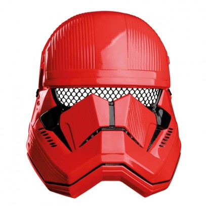 Star Wars Red Stormtrooper Halbmaske EP IX für Kinder
