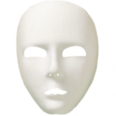 Klassische Weiße Maske