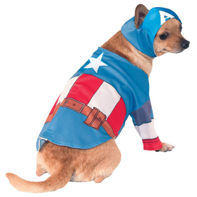 Captain America Hundekostüm