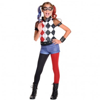 Harley Quinn DC Superhero Kinderkostüm Deluxe