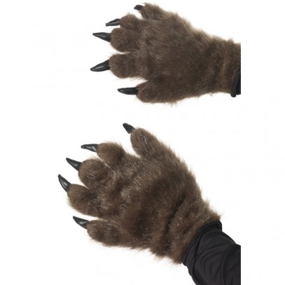 Haarige Werwolf Handschuhe
