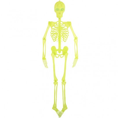 Neon farbenes Skelett