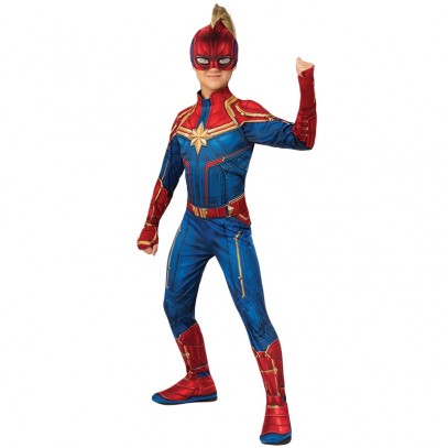 Lizenziertes Captain Marvel Hero Kinder Kostüm