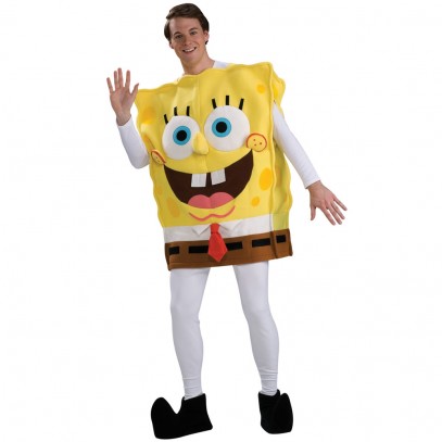 Sponge Bob Kostüm Deluxe für Erwachsene