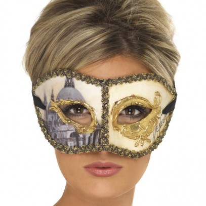 Goldene Augenmaske Venedig