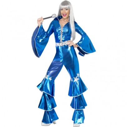 Dancing Queen Kostüm blau 1