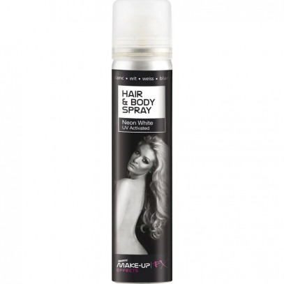 Haar- und Bodyspray weiß UV in weiß
