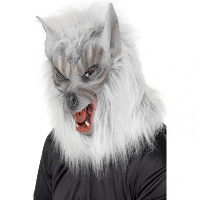 Wolf Halloween Maske Deluxe