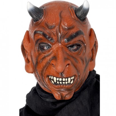 Teufel-Maske mit Hörnern