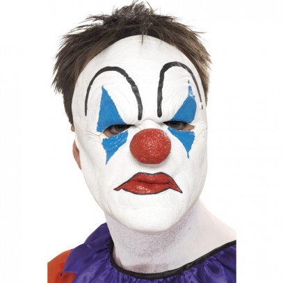 Böser Clown Latex-Maske