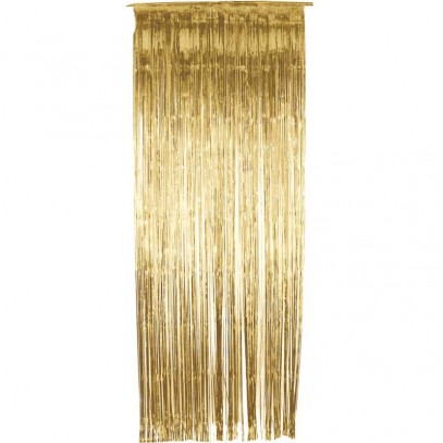 Goldfarbener Vorhang 91x244cm