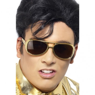 Elvis Brille Gold