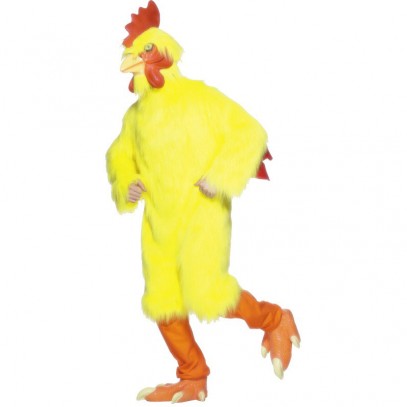 Gelbes Huhn Kostüm Deluxe