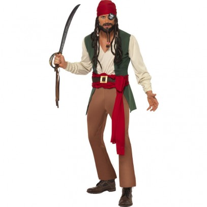 Captain Bonnet Piraten Kostüm 1