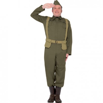 40er Jahre Gefreiter Soldat Kostüm 1