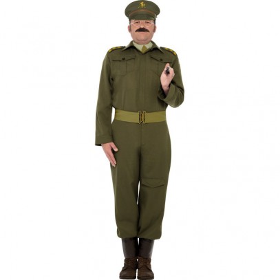 40er Jahre Hauptmann Offizier Kostüm 1
