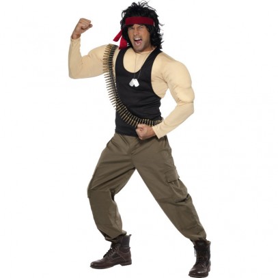 Rambo Kostüm für Herren 1