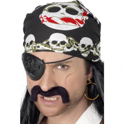 Bandana Piratenganove Kopftuch 1