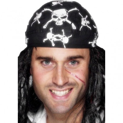 Skullbone Bandana Piraten-Kopftuch