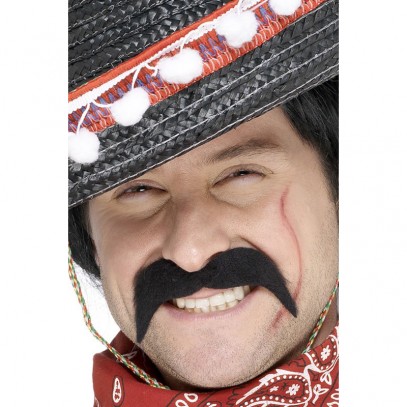 Mexikanischer Bandit Schnurrbart