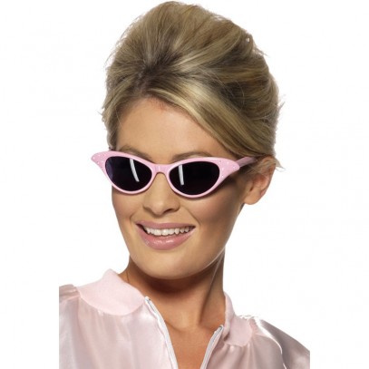 Rosa Rock and Roll Sonnenbrille