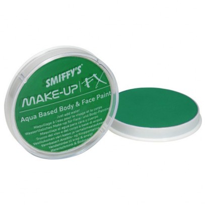 Make-Up Gesicht und Body Paint knallgrün
