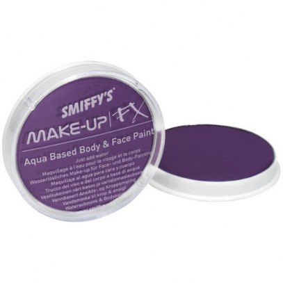 Make-Up Gesicht und Body Paint violett