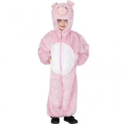 Schweinchen Kostüm Jumpsuit für Kinder