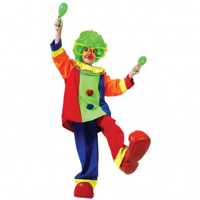 Lustiges Clowns Kostüm für Kinder