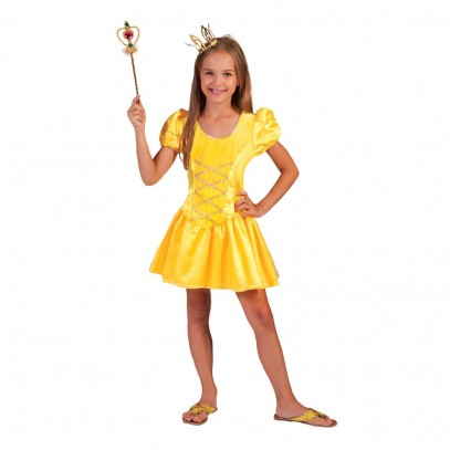 Prinzessin Yellow Butterfly Kinderkostüm