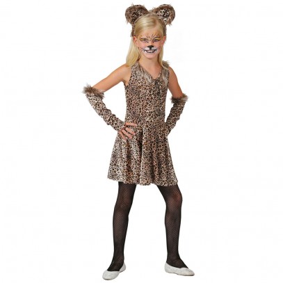 Leoparden Mädchen Lilly Kinderkostüm