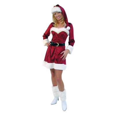 Happy Miss Santa Kostüm Deluxe
