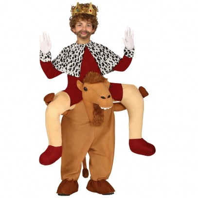 Kamelreiter König Huckepack Kostüm für Kinder 