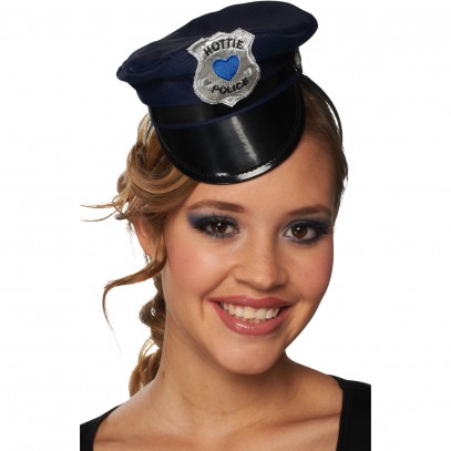 Haarreif Mini Police Cap