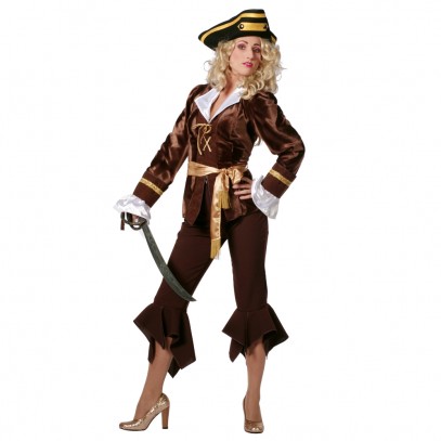 Bartholomea Piraten Kostüm für Damen 1