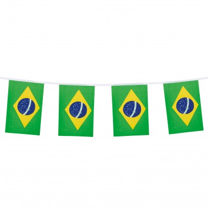 Fahnenkette Brazil