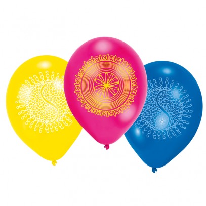 Hippie Luftballons 6er Set