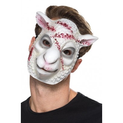 Böses Schaf Halloween Maske