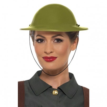 Grünfarbener Soldaten Hut