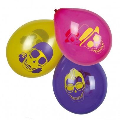 Halloween Luftballon in drei Farben